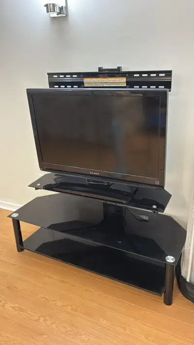 Tempered glass TV Stand, View more