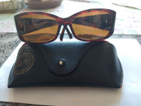 Ray Ban frame with case 