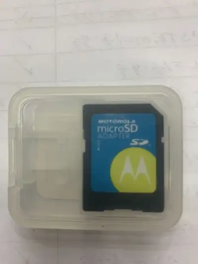 Motorola Micro SD Card (TF) Adapter with Storage Case, View more