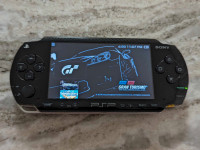 128 GB PSP - 1000 Black with 400 + Games A