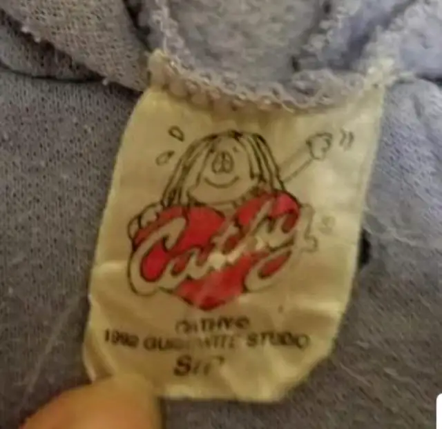 Vintage CATHY cartoon sleepwear63234578977281122