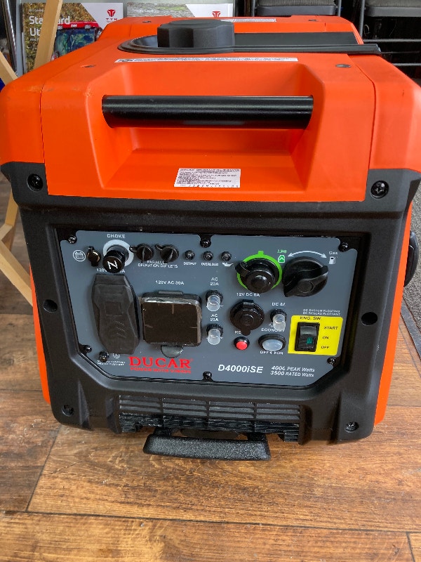 Génératrice inverter ducar 4000 watts au gaz ou propane Autre St