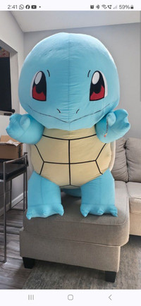 New 48" Pokemon Squirtle