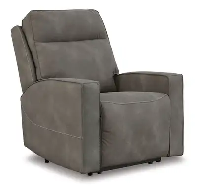 New Next-Gen Slate Power Recliner with Power Headrest, View more