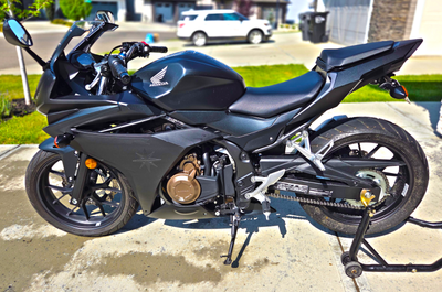 Selling my baby, a 2016 Honda CBR500R (ABS) in excellent condition with under 5,700 km. No accidents...