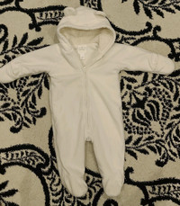 Old Navy Fleece Baby Bunting Suit - Size 3-6 Months 