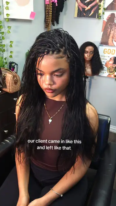 AFRICAN HAIR BRAIDING; KNOTLESS BRAIDS, CORNROWS & MANY MORE, View more