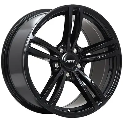 Condition New ART R61 Gloss Black 18x8.5 5x120 Offset: 35 Hub: 72.6 $ 800 plus hst per set of 4 rims...