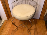 Vintage All Original Ornate Vanity Chair