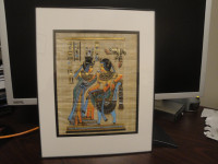 EGYPTIAN ART ON CANVAS - BRAND NEW!