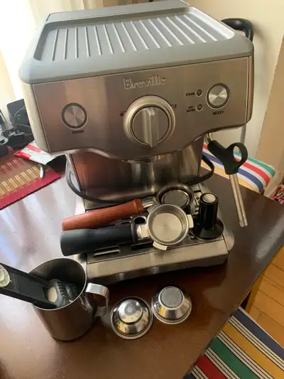 Breville BES810 Duo Temp Pro espresso machine, LIKE NEW+EXTRAS, View more