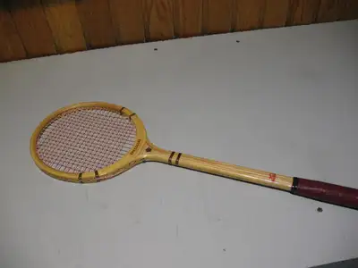 Vintage Slazenger Speedline Wooden Squash Racket, LIKE NEW, View more
