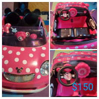 Mini mouse electronic car for girls