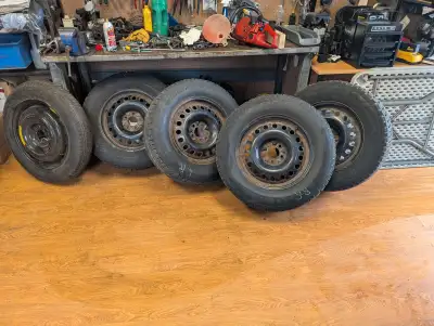 Hello to all--Butch here from London Ont. I have a set of 5 tires 4 snow and one safety tire--they f...