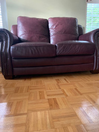 Devore rest , 3  pieces Italian leather living room.