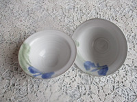 2 Vintage Paragon Pottery, NS Snack/Dip Style Bowls