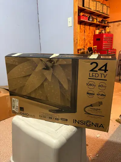 Insignia LED 24” TV, View more