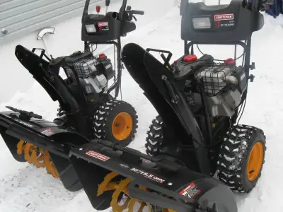 DES JUMELLE full full 2 souffleuse craftsman 30 pouce 342cc top, View more