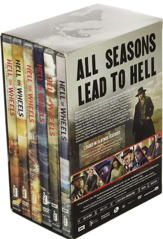 Hell on Wheels - The Complete Series DVD box set NEW/SEALED! in CDs, DVDs & Blu-ray in Markham / York Region - Image 3
