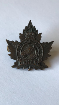 WW1 CEF Remount Depot Canada collar $100