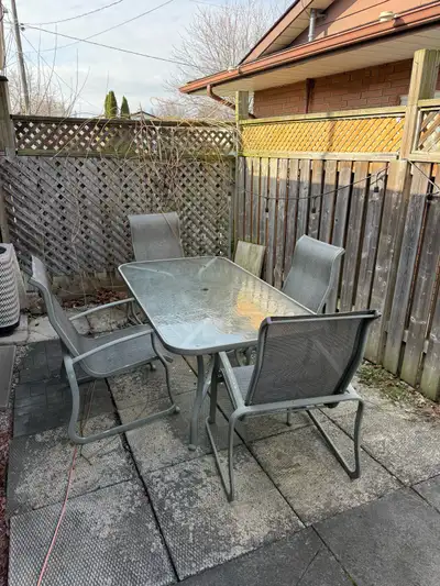Outdoor Dining Table & Chairs, View more