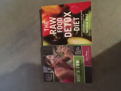Raw food books, View more