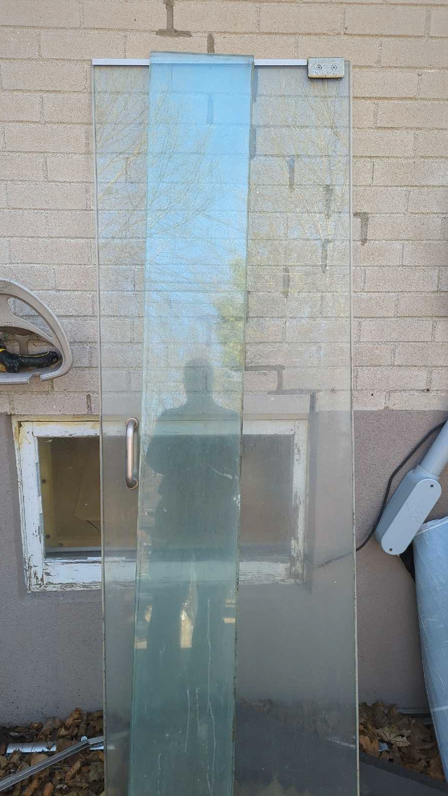Tempered glass panels for shower enclosure porte de douche verre dans Articles pour la salle de bains  à Ville de Montréal - Image 3