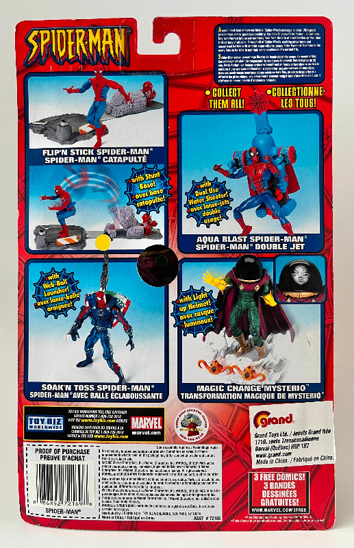 Spider-Man Magic Change MYSTERIO Toy Biz 2005 NEW in Toys & Games in City of Toronto - Image 4