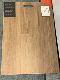 Vinyl flooring on sale for $1.99/sf (6mm thickness) 