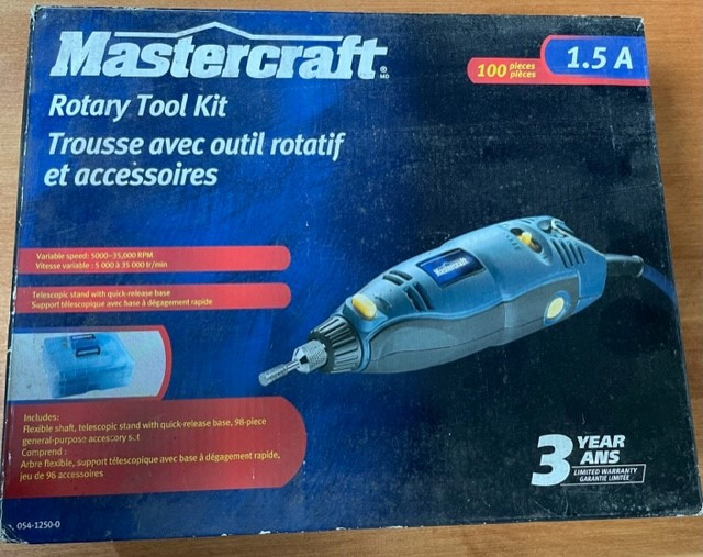 Mastercraft Rotary Tool Kit - NEW IN BOX in Power Tools in Kingston