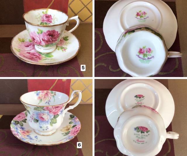 Selection of Royal Albert Teacups and Saucers in Kitchen & Dining Wares in Sudbury - Image 4