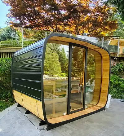 Our handcrafted saunas are made of Western Red Cedar and designed for real heat, daily rituals, and...
