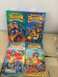 DISNEY TALESPIN VHS TAPES 4