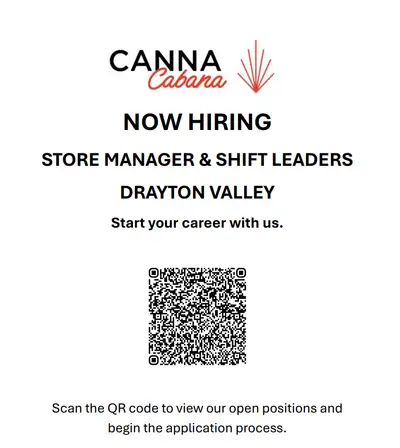 Now Hiring - Store Manager & Shift Leaders - Drayton Valley, AB, View more