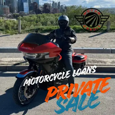Motorcycle Financing Available – Private Sale OK Looking to finance a motorcycle in Alberta but buyi...
