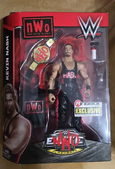 WWE Kevin Nash Ringside Exclusive Elite Wolfpac NWO WCW , View more