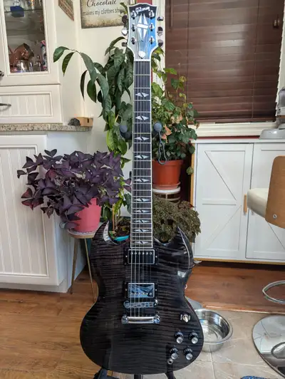 2005 Gibson SG Supreme Translucent Ebony [near-mint], View more