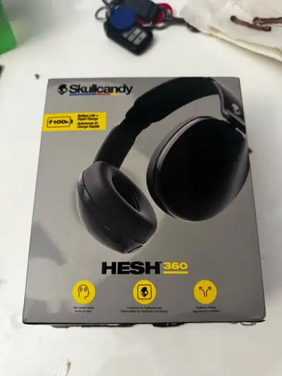Skullcandy Hesh 360 Wireless Headphones – Long Battery Selling my Skullcandy Hesh 360 headphones in...