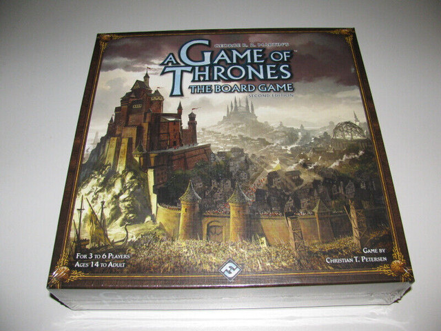 Game of Thrones the Board Game - Second Edition (Brand New) in Toys & Games in Oakville / Halton Region