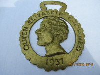Médaillon de Brass 1937 pour bride de cheval