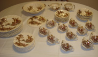 The Old Mill Vintage Ironstone Dinnerware made in England