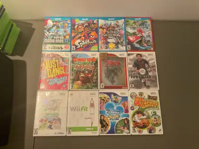 Wii WiiU Games Bundle, Voir plus