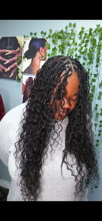 AFRICAN HAIR BRAIDING, knotless braids, Cornrows, wig installs, View more