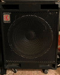 DAVID EDEN D118XL Bass Speaker Cabinet  Black Widow 4ohms 300W