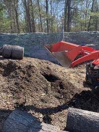 Mulch  (seasoned pine) loaded