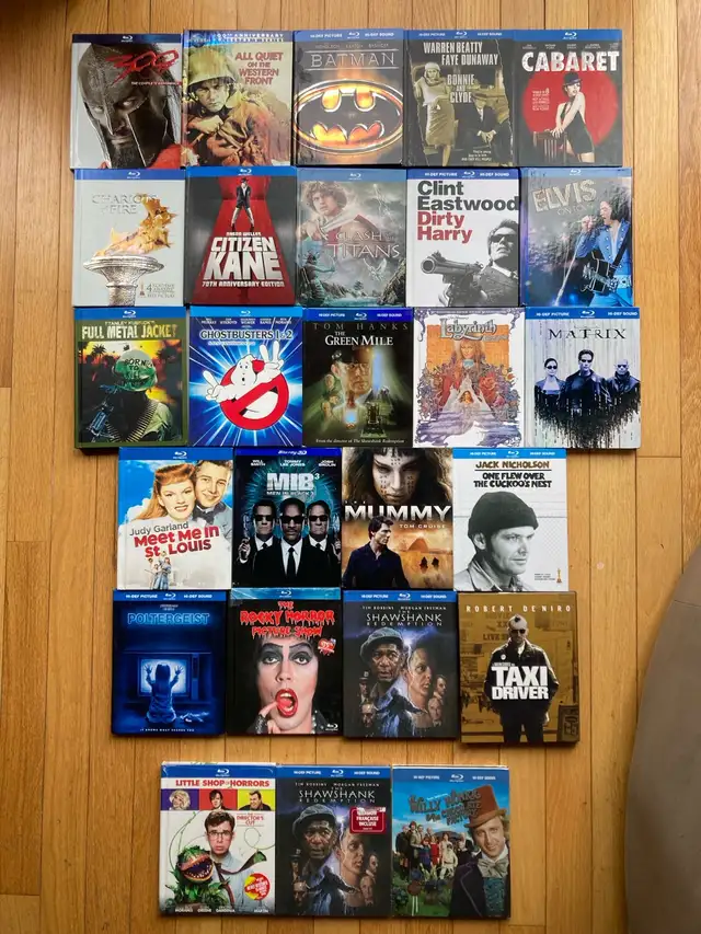 Bluray digibooks EUC Dirty Harry Batman  300 Bonnie and Clyde633475373530911227