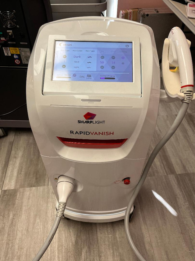 2021 SHARPLIGHT RAPID VANISH W/ HR635 HP and 1064 LP handpieces in Health & Special Needs in Sarnia - Image 2