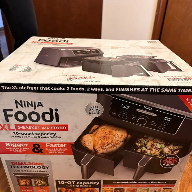 Ninja Air Fryer XL NIB in Microwaves & Cookers in St. Catharines