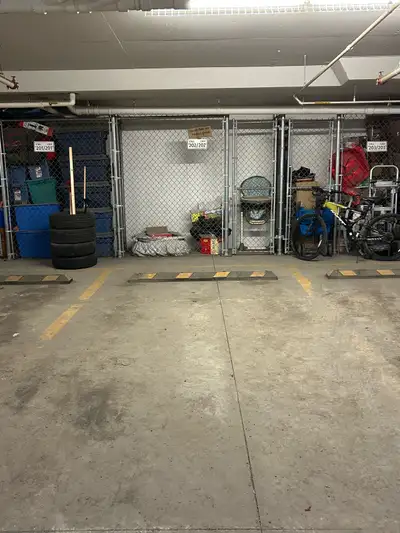 Underground heated Parking Space Near Airport $200/Month