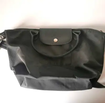 Longchamp Neo Le Pliage Grey Crossbody, View more